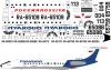 Tupolev Tu-134 Pulkovo airlines decal 1\100
