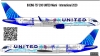 Boeing 757-200 United N14106 decal 1\144