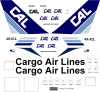 Boeing  747 Cargo Air Lines 1\144 decal