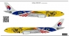 Airbus A330 Malaysia Airlines decal 1\144