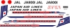 MC Donnell Douglas DC-8 Japan Airlines decal 1\144