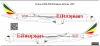 Airbus A350 Ethiopean decal 1\144
