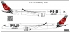 Airbus A350 Fiji decal 1\144