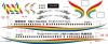 Airbus A-319 Tibet Airlines decal 1\144