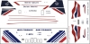 BAC Concorde British airways, Air France decal 1\144