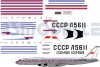 Tupolev Tu-114 Aeroflot decal 1\100
