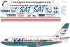 Boeing 737 SAT  decal 1\72