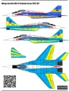 Mikoyan Gurevitch Mig-29 Ukrainian Falcons decal 1\72