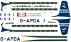DH-106 Comet 4 BOAC decal 1\96