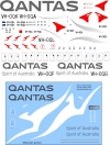 Декаль Эйрбас А380 Qantas 1\144