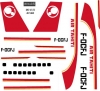 Декаль  DHC-6 Air Tahiti масштаб 1\72