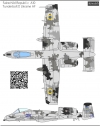Декаль Fairchild Republic A10 Tunderbolt II ВВС Украиньі 1\72