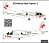 Britten Norman Islander Air Poynesia decal 1\72