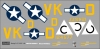 Декаль Боинг Б-17 USAF  масштаб 1\48