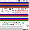 LAZ695-697,LiAZ158-677,PAZ3916 TV scale 1\43 decal