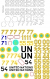 Mil Mi-26 Ukrainian operators decal  scale 1\72