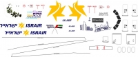 Airbus A320 ISRAIR decal 1\100