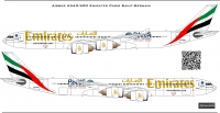Airbus A340-500 Emirates decal 1\144