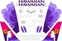 Boeing 777 Hawaiian decal 1\144