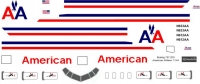 Boeing 757 American Airlines decal 1\144