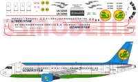 Airbus A320 Uzbekistan Airlines decal 1\144