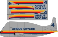 Aero Spacelines Super Guppy Airbus Industrie decal 1\144