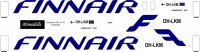 Embraer 190 FINNAIR decal 1\144