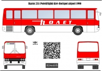 Ikarus 255 Polet(Flight)  scale 1\43 decal