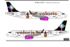Airbus A320 Volaris decal 1\144