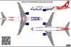Embraer 190 Buta Airways decal 1\144